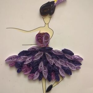 Ballerina in shadowbox